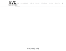 Tablet Screenshot of evo-blr.com